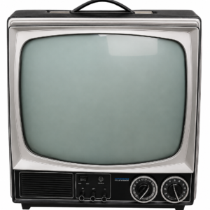 Televisor Portátil Vintage General Electric XB3160BK 16 pulgadas CRT
